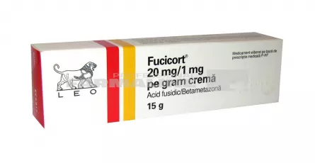 FUCICORT 20 mg/1mg pe gram X 1