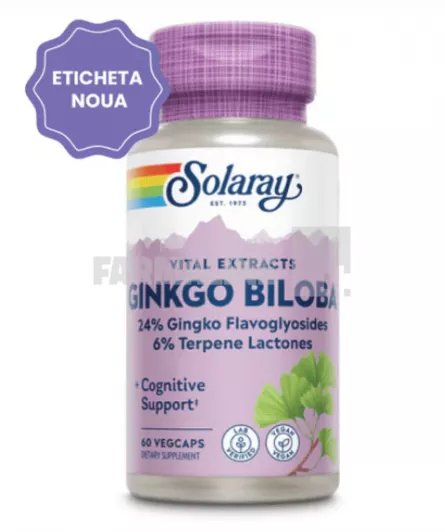 Ginkgo Biloba 60 mg 60 capsule