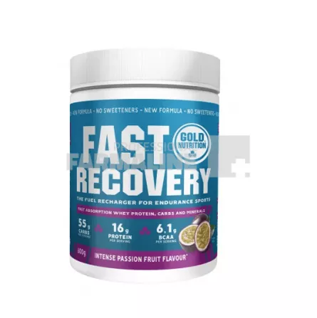 Gold Nutrition Fast Recovery Fructul Pasiunii 600 g