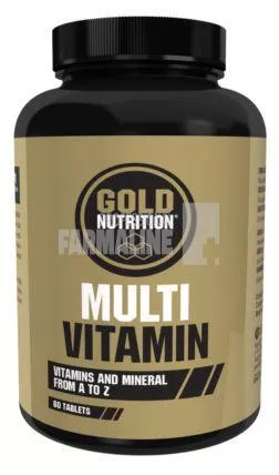 Gold Nutrition Multivitamin 60 comprimate