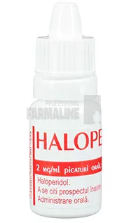 HALOPERIDOL ROMPHARM 2 mg/ml x 1 PIC. ORALE, SOL. 2 mg/ml ROMPHARM COMPANY S.R