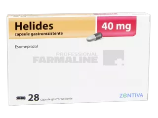 HELIDES 40 mg x 28 CAPS. GASTROREZ. 40mg ZENTIVA K.S.