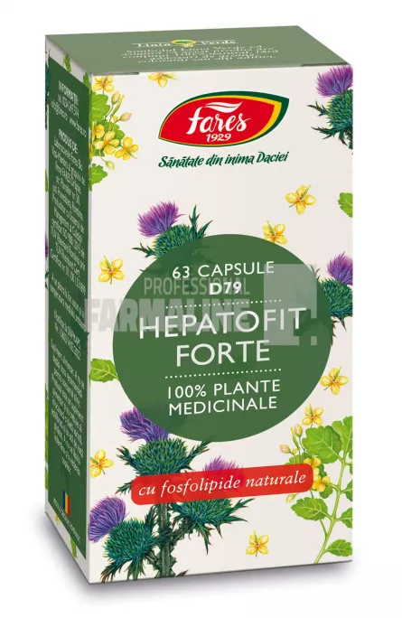 Hepatofit Forte D79 63 capsule