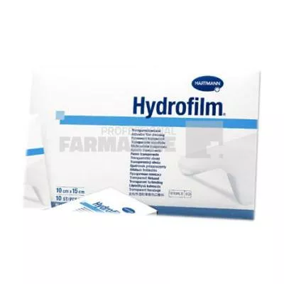 Hartmann Hydrofilm Plasture 10 cm x 15 cm 10 bucati