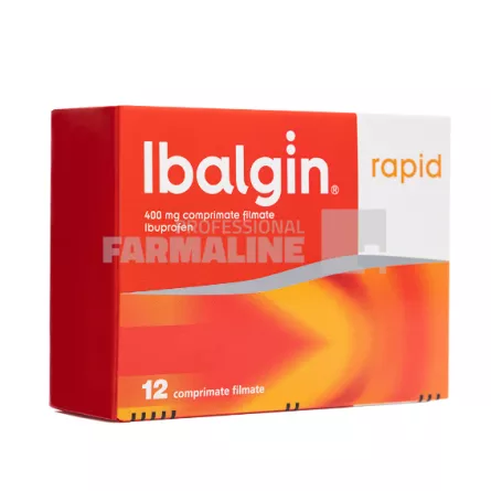 Ibalgin Rapid 400 mg 12 comprimate filmate