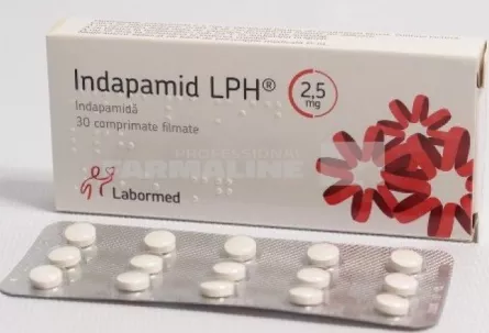 INDAPAMID LPH R 2,5 mg x 30 COMPR. FILM. 2,5mg LABORMED PHARMA SA