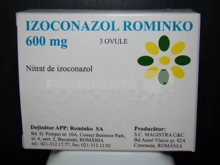 IZOCONAZOL ROMINKO 600 mg x 3 OVULE 600mg ROMINKO S.A.