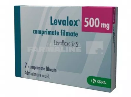 LEVALOX 500 mg X 7 COMPR. FILM. 500mg KRKA, D.D., NOVO MES
