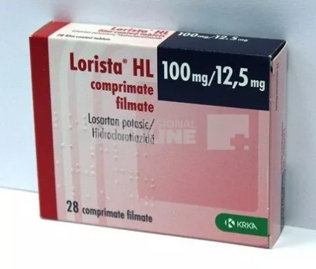 LORISTA HL 100 mg/12,5 mg x 28 COMPR.FILM 100mg/12,5mg KRKA D.D. NOVO MESTO