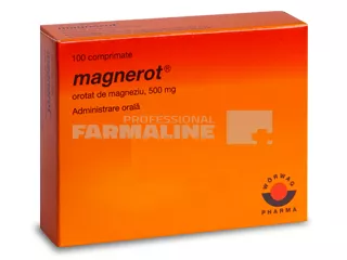 Magnerot R 500 mg 100 comprimate