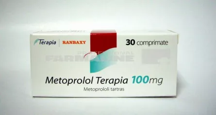 METOPROLOL TERAPIA 100 mg x 30 COMPR. 100mg TERAPIA SA