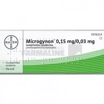 MICROGYNON 0,03 mg/0,15 mg X 21