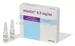 MIOSTIN 0,5 mg/ml x 5 SOL. INJ. 0,5mg/ml ZENTIVA S.A.