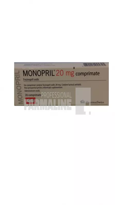 MONOPRIL 20 mg X 28 COMPR. 20mg PHARMASWISS CESK┴ R