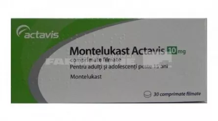 MONTELUKAST ACTAVIS 10 mg x 30 COMPR. FILM. 10mg ACTAVIS GROUP PTC EH