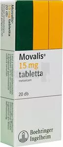 MOVALIS R 15 mg x 20 COMPR. 15mg BOEHRINGER INGEL-33
