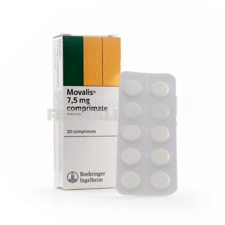 MOVALIS R 7,5 mg x 20 COMPR. 7,5mg BOEHRINGER INGEL-33