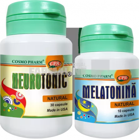 Neurotonic 30 capsule + Melatonina 10 capsule