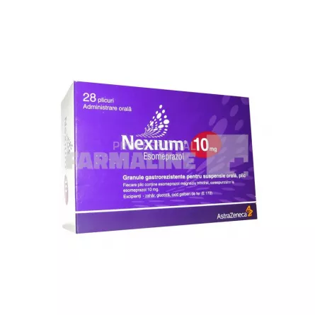 NEXIUM 10 mg x 28 GRAN. GASTROREZ. PT. SUSP.ORAL 10mg ASTRAZENECA AB