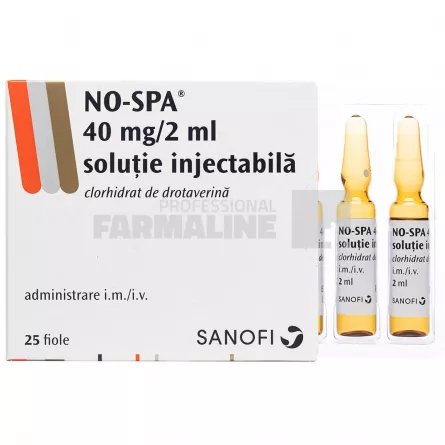 NO SPA 40 mg/2 ml X 25