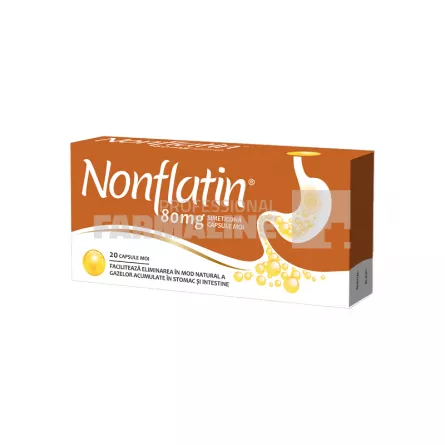 Nonflatin 80 mg 20 capsule moi