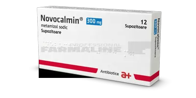 NOVOCALMIN 300 mg x 12 SUPOZ. 300mg ANTIBIOTICE S.A.