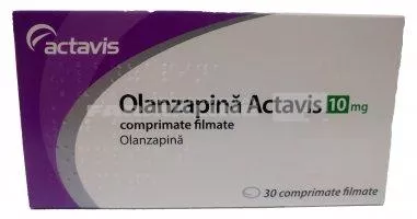 OLANZAPINA ACTAVIS 10 mg x 30 COMPR. FILM. 10mg ACTAVIS GROUP PTC EH