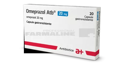 OMEPRAZOL ATB 20 mg x 20 CAPS. GASTROREZ. 20mg ANTIBIOTICE S.A.