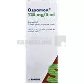 OSPAMOX R 125 mg/5 ml x 1 PULB. PT. SUSP. ORALA 125mg/5ml SANDOZ GMBH