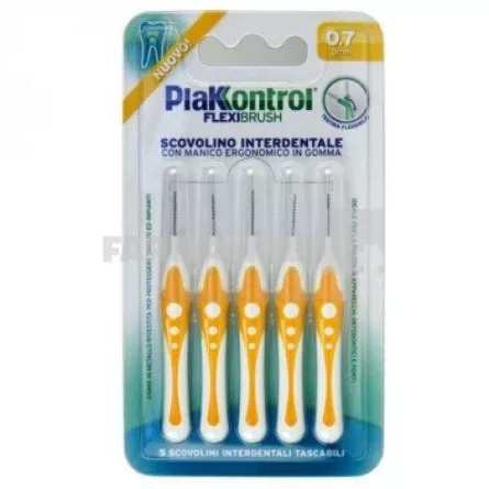 PlaKKontrol Flexi Brush Set Periute interdentare 0,7 mm 5 bucati