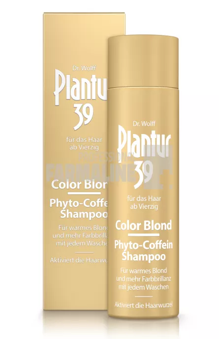 Plantur 39 Phyto-Caffeine  Color Blonde Sampon nuantator 250 ml