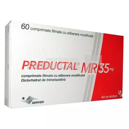PREDUCTAL MR 35 mg x 60 COMPR. ELIB. MODIF. 35mg LES LAB. SERVIER IND