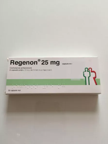 REGENON 25 mg X 30 CAPS. MOI 25mg TEMMLER PHARMA GMBH