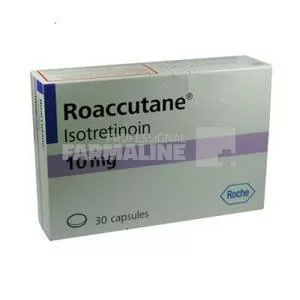 ROACCUTANE 10 mg x 30 CAPS. MOI 10mg ROCHE ROMANIA SRL