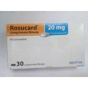 ROSUCARD 20 mg x 30 COMPR. FILM. 20mg ZENTIVA K.S.