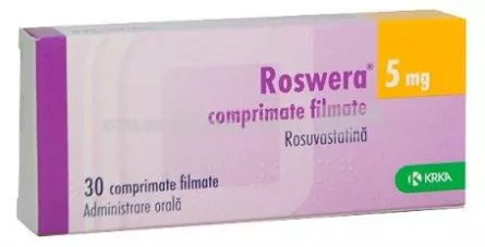 ROSWERA 5 mg x 30 COMPR. FILM. 5mg KRKA D.D. NOVO MESTO