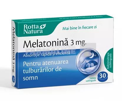 Melatonina 3 mg 30 tablete