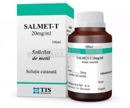 Salmet-T solutie cutanata 20mg/ml