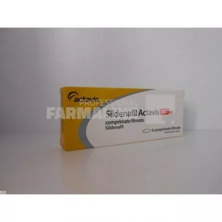 SILDENAFIL ACTAVIS 100 mg x 4 COMPR. FILM. 100mg ACTAVIS GROUP PTC EH