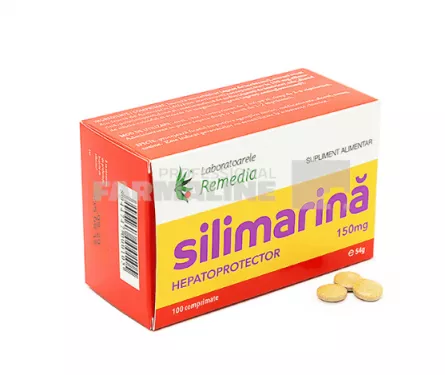 Silimarina 150 mg 100 comprimate