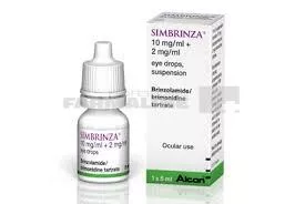 SIMBRINZA 10 mg/ml + 2 mg/ml X 1