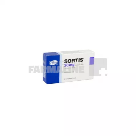 SORTIS 20 mg X 30
