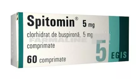 SPITOMIN 5 mg x 60 COMPR. 5mg EGIS PHARMACEUTICALS