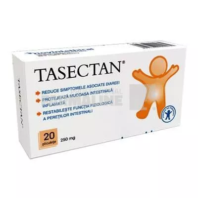 Tasectan 250 mg 20 plicuri