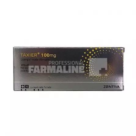 TAXIER 100mg X 4 comprimate filmate