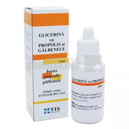 Tis Glicerina cu propolis si galbenele 25 ml