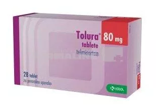 TOLURA 80 mg x 28 COMPR. 80mg KRKA D.D. NOVO MESTO