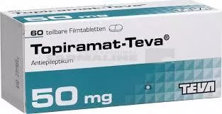 Topiramat Teva 50 mg 60 comprimate