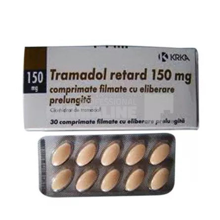 TRAMADOL RETARD 150 mg x 30 COMPR. FILM. ELIB. PREL. 150mg KRKA D.D. NOVO MESTO