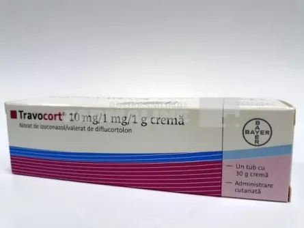 TRAVOCORT 10 mg/1 mg/1 g X 1 - 30G